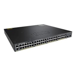 ws-c2960x-48lpd-l catalyst 2960-x 48 gige poe 370w, 2 x 10g sfp+ lan base
