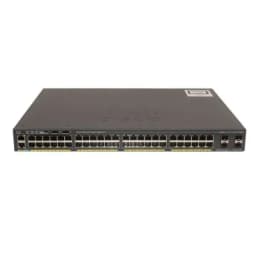 ws-c2960x-48lps-l catalyst 2960-x 48 gige poe 370w, 4 x 1g sfp, lan base