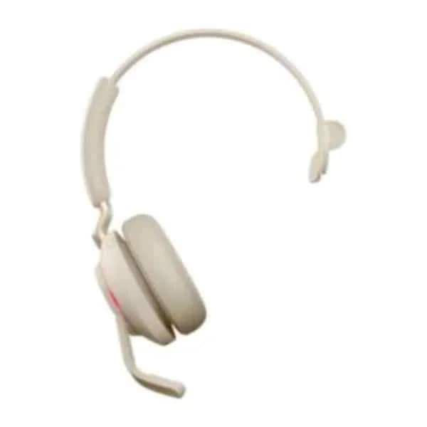26599-889-898 | Evolve2 65 - UC Mono - Headset - Head-band - Office/Call center - Beige - Monaural - Bluetooth pairing - Play/Pause - Track  - Volume + - Volume -