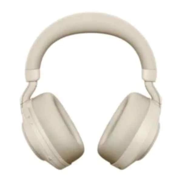 28599-999-998 evolve2 85 - ms stereo - headset - head-band - office/call center - beige - binaural - bluetooth pairing - play/pause - track  - volume + - volume -