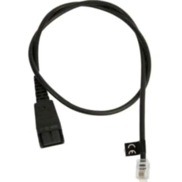 8800-00-37 8800-00-37 - black - cable - telephone 0.5 m