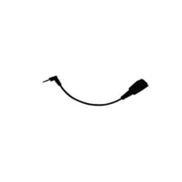 8800-00-46 - QD - Male - 2.5mm jack - Male - 0.15 m - Black