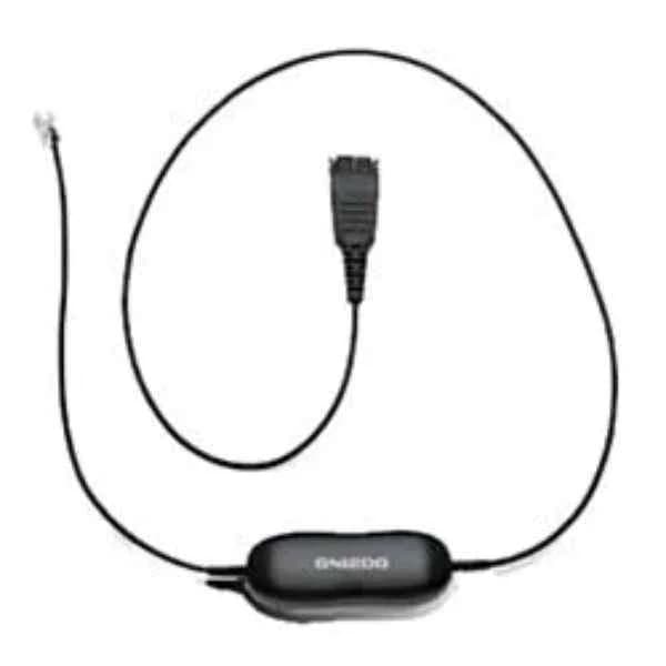 88001-99 gn1200 smartcord 20in straight cord headset direct connect phone