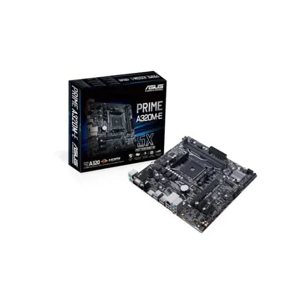 PRIME A320M-E - AMD - Socket AM4 - AMD A - AMD Athlon - AMD Athlon X4 - AMD Ryzen 3 - 2nd Generation AMD Ryzen™ 3 - AMD Ryzen 3 3rd Gen,... - DDR4-SDRAM - DIMM - 2133,2400,2666,2933,3200 MHz