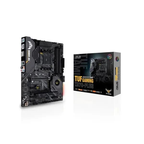 TUF Gaming X570-Plus - AMD - Socket AM4 - 2nd Generation AMD Ryzen™ 3 - AMD Ryzen 3 3rd Gen - 2nd Generation AMD Ryzen™ 5 - 3rd Generation... - DDR4-SDRAM - 128 GB - DIMM