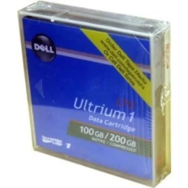 9w084-t dell ultrium lto-1 data tape cartridge (100/200) gb 09w084
the dell lto-1 ultrium has been developed to be a durable and reliable storage option for organizations that must preserve large amounts of valuable data.