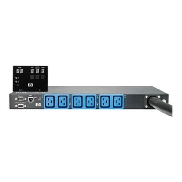 af531a hpe intelligent modular 4.9kva/l6-30p 24a/208v outlets (20) c13 (6) c19/horizontal na/jp pdu