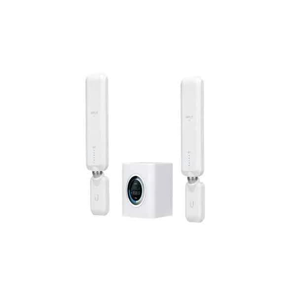 afi-hd ubnt amplifi dual-band mesh wi-fi system, 1 gigabit ethernet, wifi router, mesh point, business or home need, seamless whole home wireless internet coverage