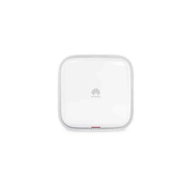Huawei Indoor WiFi 6 AP, 802.11a/b/g/n/ac/ac Wave 2/ax, Built-in Smart Antennas, PoE power supply: in compliance with IEEE 802.3bt, 2 x 10 GE electrical and 1 x 10 GE SFP+ 