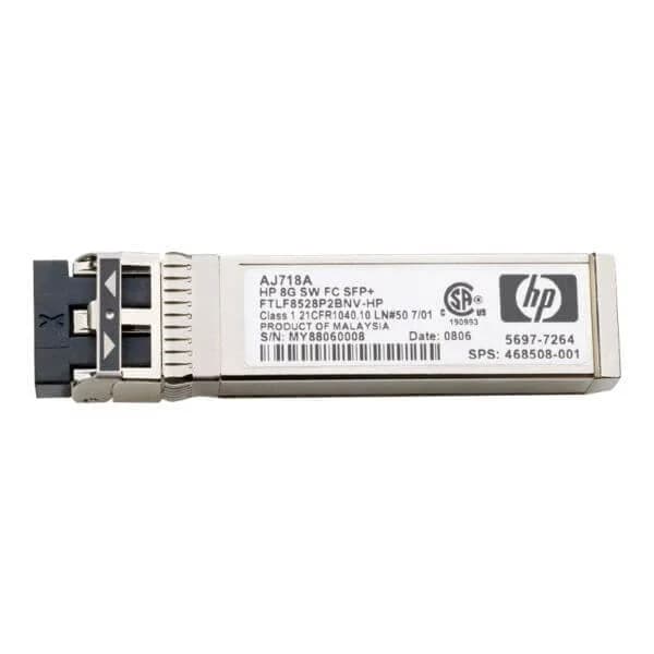 aj906a hp mds 9000 8gb fc sfp+ short range xcvr