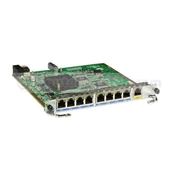 8-Port 10/100BASE(RJ45) and 1-Port 10/100/1000BASE(RJ45)-L3 Ethernet Switch Interface Card