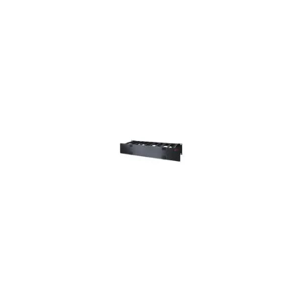 ar8606 2u horizontal cable manager 6 fingers top & bottom