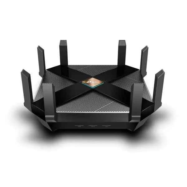 archer ax6000 ax6000 - wi-fi 6 (802.11ax) - dual-band (2.4 ghz / 5 ghz) - ethernet lan - black - tabletop router
