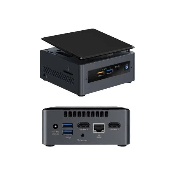 BXNUC10I7FNKN1 | Intel Next Unit of Computing 10 Performance kit - NUC10i7FNKN - mini PC - Core i7 10710U 1.1 GHz - 0 GB - no HDD