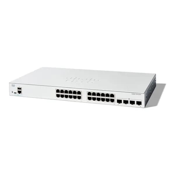 Cisco Catalyst 1200-24T-4G - switch - 24 ports - smart - rack-mountable