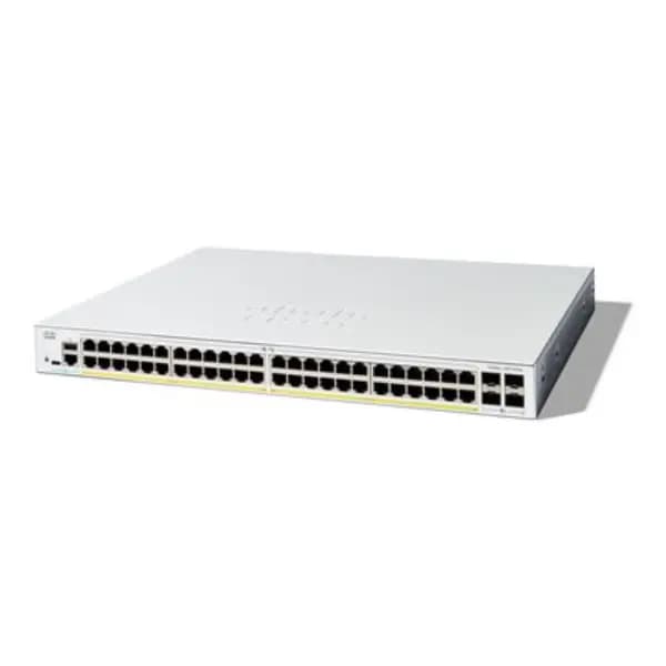 Cisco Catalyst 1200-48P-4X - switch - 48 ports - smart - rack-mountable