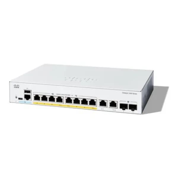 c1200-8p-e-2g cisco catalyst 1200-8p-e-2g - switch - 8 ports - smart - rack-mountable