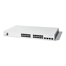 c1300-24t-4x cisco catalyst 1300 - switch - l2/l3 - fully managed - 24 x 10/100/1000 + 4 x 10/100/1000/2500/5000/10000 sfp+ - rack-mountable
