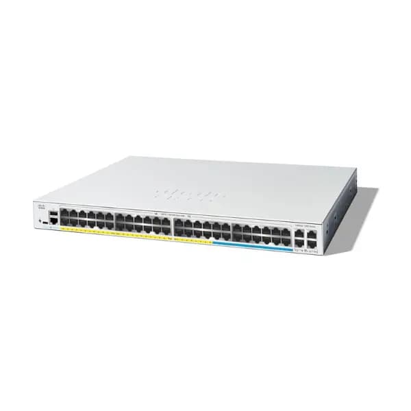 Cisco Catalyst 1300-48MGP-4X - switch - 48 ports - managed - rack-mountable
