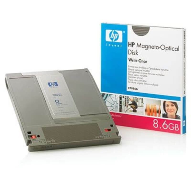c7986a.. hp 8.6 gb worm optical disc