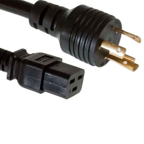 Cisco ASR 9000 Accessory CAB-AC-C6K-TWLK Power Cord, 250Vac 16A, twist lock NEMA L6-20 plug, US