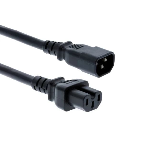 CABINET JUMPER POWER CORD 250 VAC 13A C14-C15 CONNECTORS