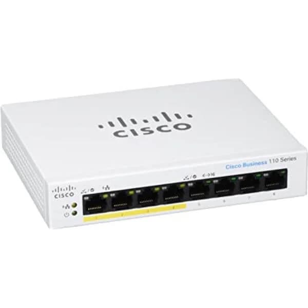 cbs110-8t-d cisco business 110 unmanaged switch, 8 10/100/1000 ports