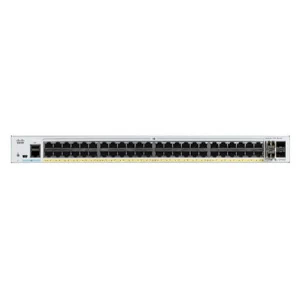 cbs250-48p-4g cisco business 250 switch, 48 10/100/1000 poe+ ports with 370w power budget, 4 gigabit sfp