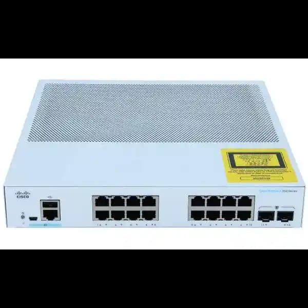 CBS350-16T-2G | 16 x 10/100/1000 + 2 x Gigabit SFP - L3 - Managed