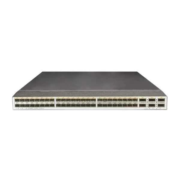 ce6850u-48s6q-hi-f huawei ce6850u-48s6q-hi switch(48-port 10ge sfp+,support 2/4/8g fc,6-port 40ge qsfp+,2*fan box,port-side exhaust,without power module)
