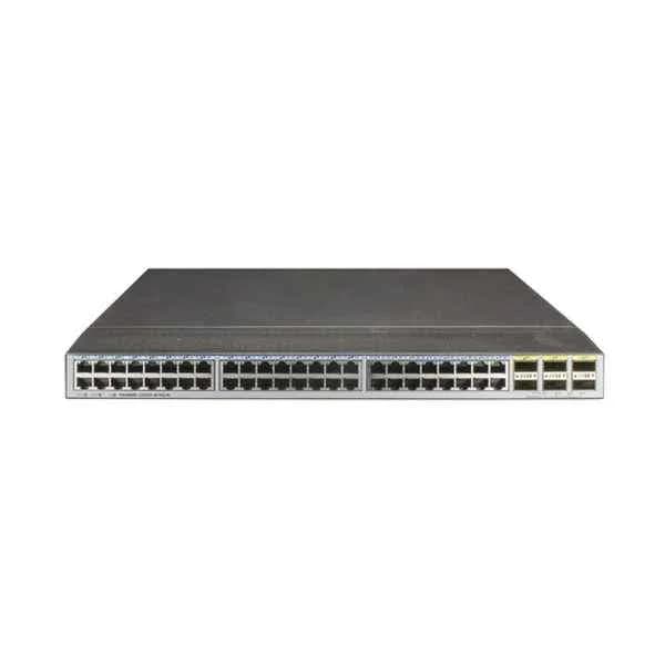 ce6855-hi-f-b00 huawei ce6855-48t6q-hi switch(48-port 10ge rj45,6-port 40ge qsfp+,2*ac power module,2*fan box,port-side exhaust), part number: 02350qak