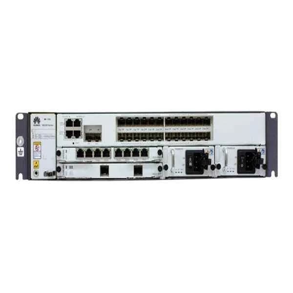 NE20E-S2E Basic Configuration Includes NE20E-S 2E Chassis,2*10GE-SFP+ and 24GE-SFP fixed interface,2*DC Power,Fan Box,Power cord,without Software Charge and Document