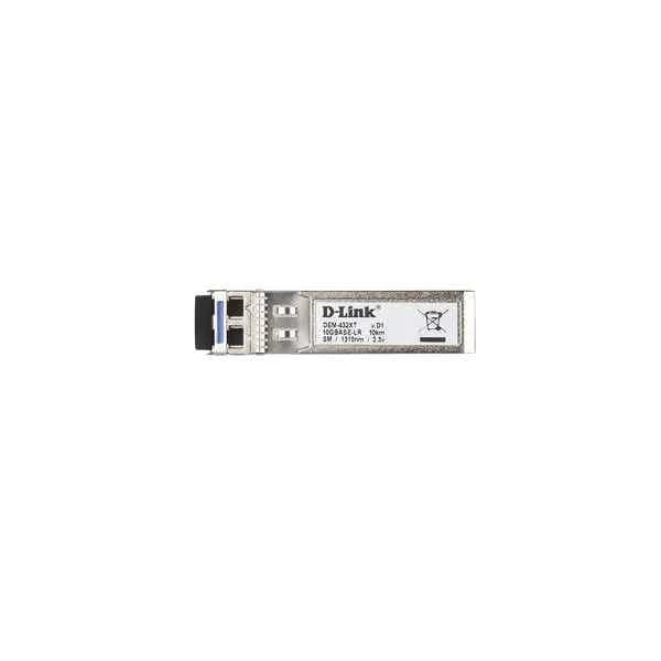 D-Link 10 Gigabit SFP+ optical module, single mode, 10 km, wavelength 1310nm, LC connector