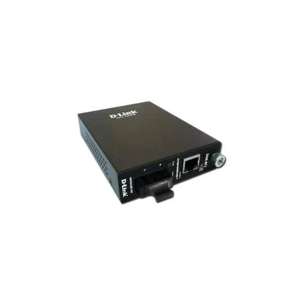 dge-871 d-link 1 port 10/100/1000base-t to 1000base-sx gigabit ethernet photoelectric converter, multi-mode, sc interface, maximum transmission 550m, wavelength 850nm, can be used alone or with dmc-1100