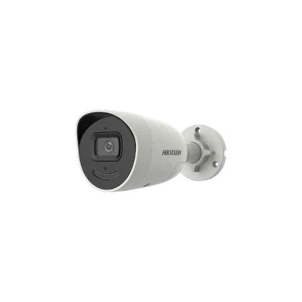 ds-2cd2046g2-iu/sl 4 mp acusense strobe light and audible warning fixed mini bullet network camera