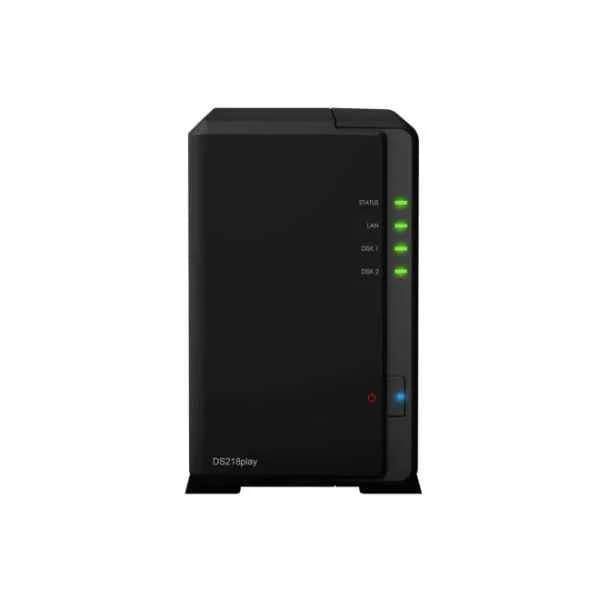 DiskStation DS218play - NAS - Compact - Realtek - RTD1296 - Black