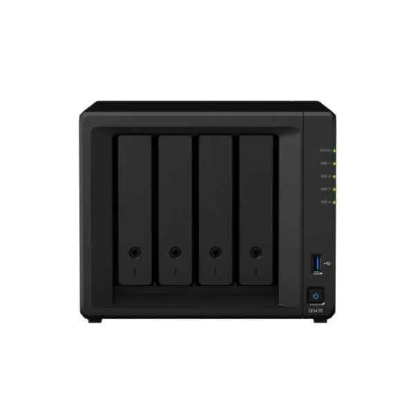 ds418 diskstation ds418 - nas - mini tower - realtek - rtd1296 - black