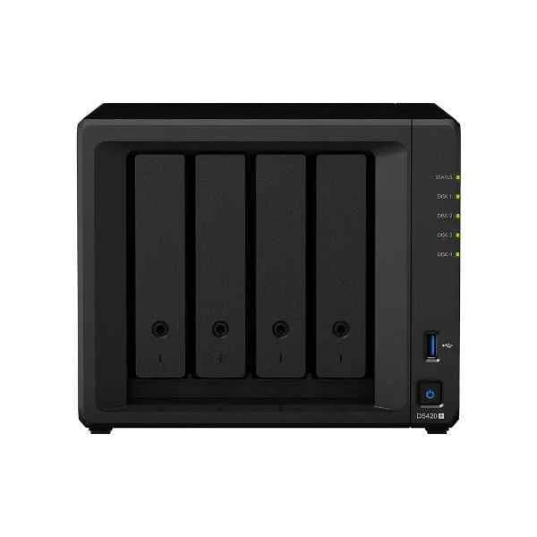 ds420+ diskstation ds420+ - nas - desktop - intel® celeron® - j4025 - black