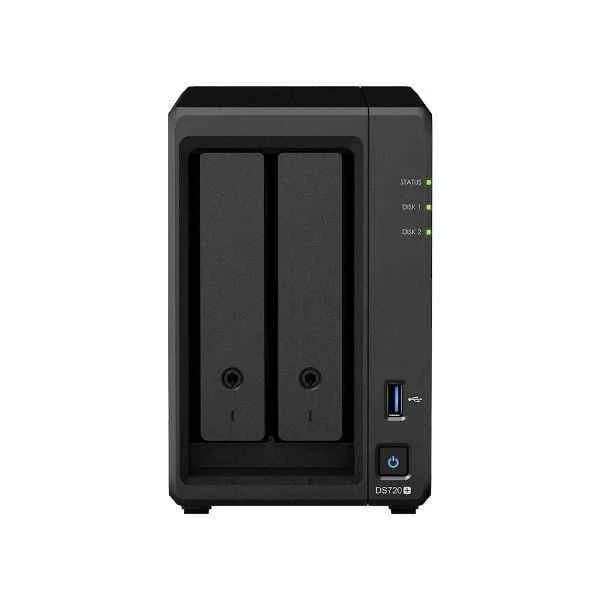 DiskStation DS720+ - NAS - Desktop - Intel® Celeron® - J4125 - Black