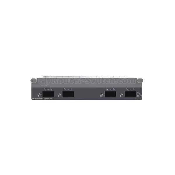 4-port 10GBase LAN/WAN-XFP Flexible Card(P40)