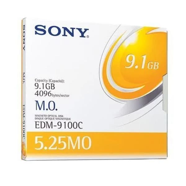 edm-9100b sony 9.1 gb optical