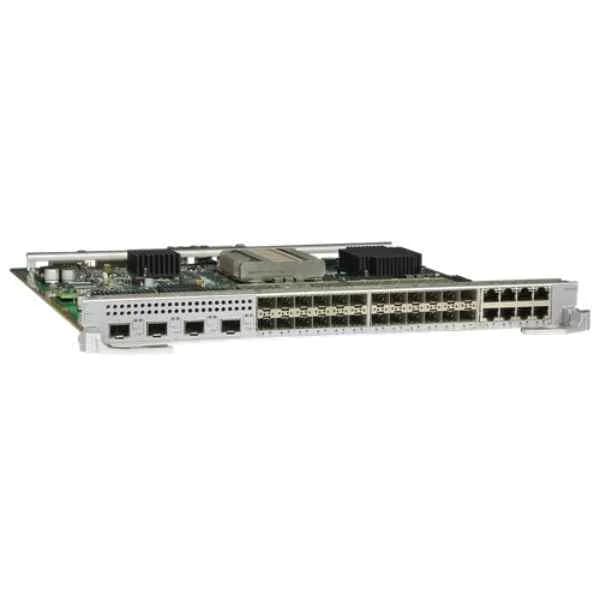 4-Port 10GBASE-X and 24-Port 100/1000BASE-X and 8-Port 10/100/1000BASE-T Combo Interface Card(X1E,RJ45/SFP/SFP+)