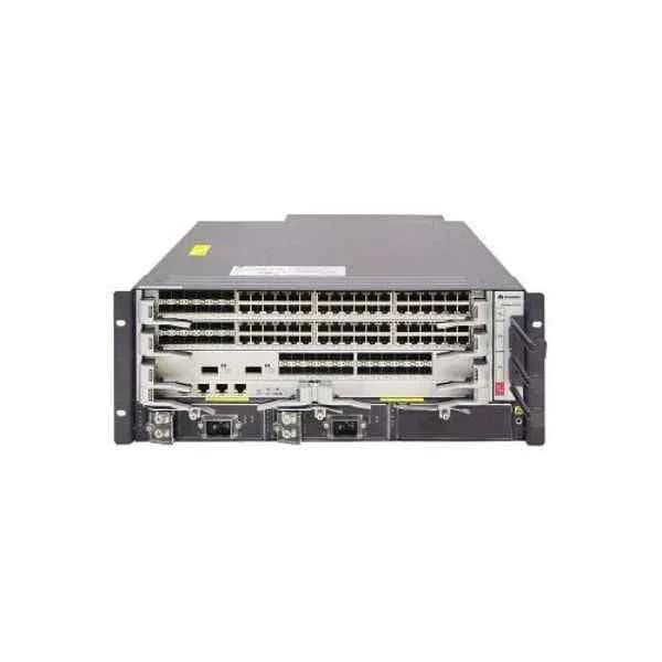 S7703 Basic Engine AC Bundle (Including Assembly Chassis,MCUA Main Board*1,800W AC Power*2,48-Port 10/100/1000BASE-T Interface Card(FA,RJ45)*1,2-Port 10GBASE-X Interface Card(EA,XFP)*1)