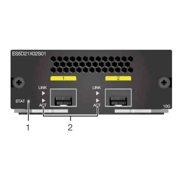 es5d21x02s01 2 10 gig sfp+ interface card(used in s5720ei series)