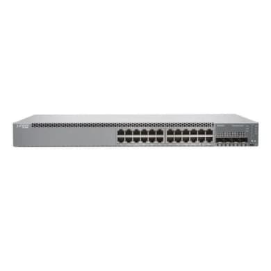 EX2300 24-port 10/100/1000BaseT PoE+, 4 x 1/10G SFP/SFP+ (optics sold separately)