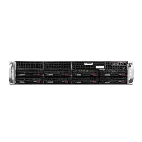 Fortinet FAZ-1000E Centralized log & analysis appliance - 2x GE RJ45, 24TB storage, up to 300 GB/Day of Logs.