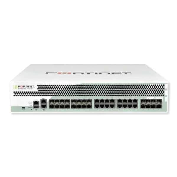 fg-1500dt fortinet fg-1500dt 4 x 10ge sfp+ slots, 16 x ge sfp slots, 4x rj-45-10g ports, 18 x ge rj45 ports (including 16 x spu- accelerated ports, 2 x management/ha ports), spu np6 and cp8 hardware accelerated, 2x 240gb ssd onboard storage