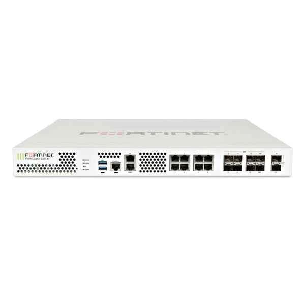 fg-601e 2x10ge sfp slots 10xge rj45 ports including mgmt/ha & 8xswitch