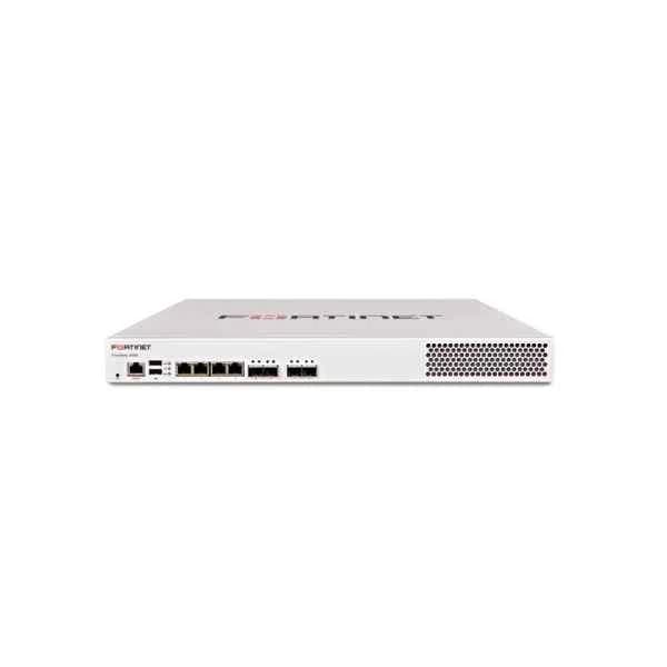 fwb-400e fortinet fortiweb-fwb-400e, 4 x ge rj45 ports, 4 x sfp gbe ports, 8gb ram, 1 x 480gb ssd storage, single psu