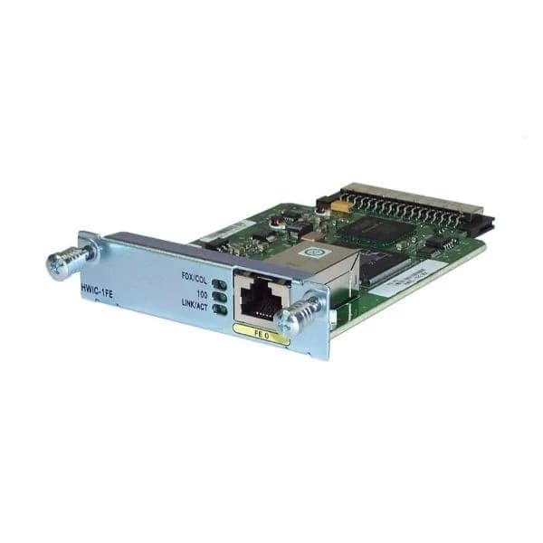 hwic-1fe 1-port 10/100 routed port hwic cisco router high-speed wan interface card